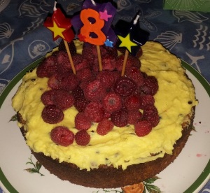passionfruit birthday cake